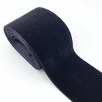 ruban velours polyester classique bleu jaune rose vert rouge noir blanc decoration mariage emballage
