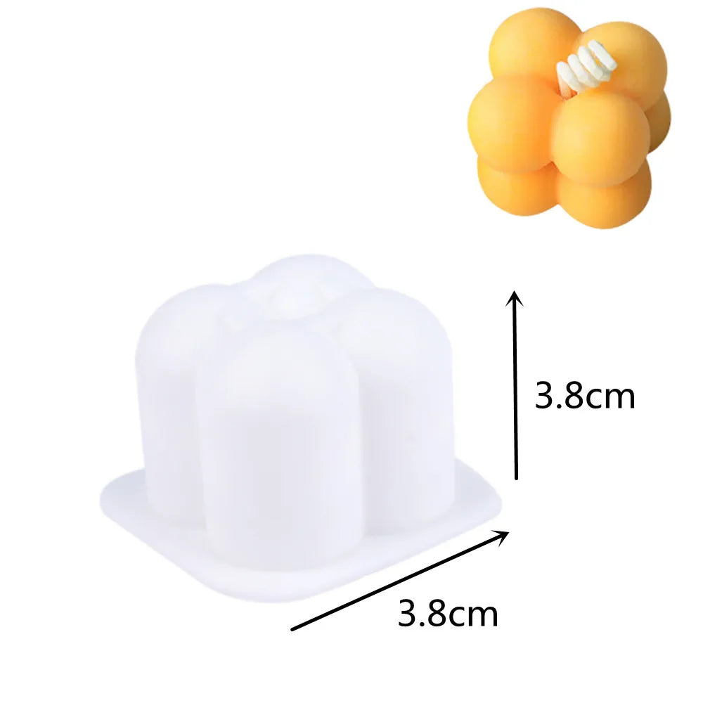 moule silicone bougie visage sculpté blanc rose violet artisanal moderne