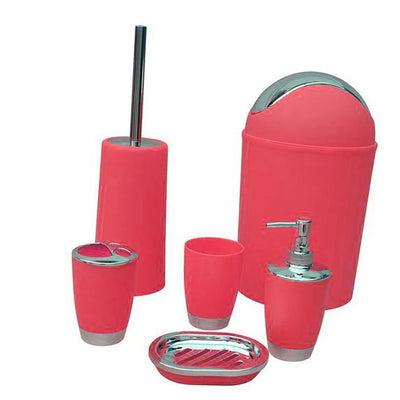 Ensemble accessoires salle de bain 6 pièces design moderne Ombre Interieur