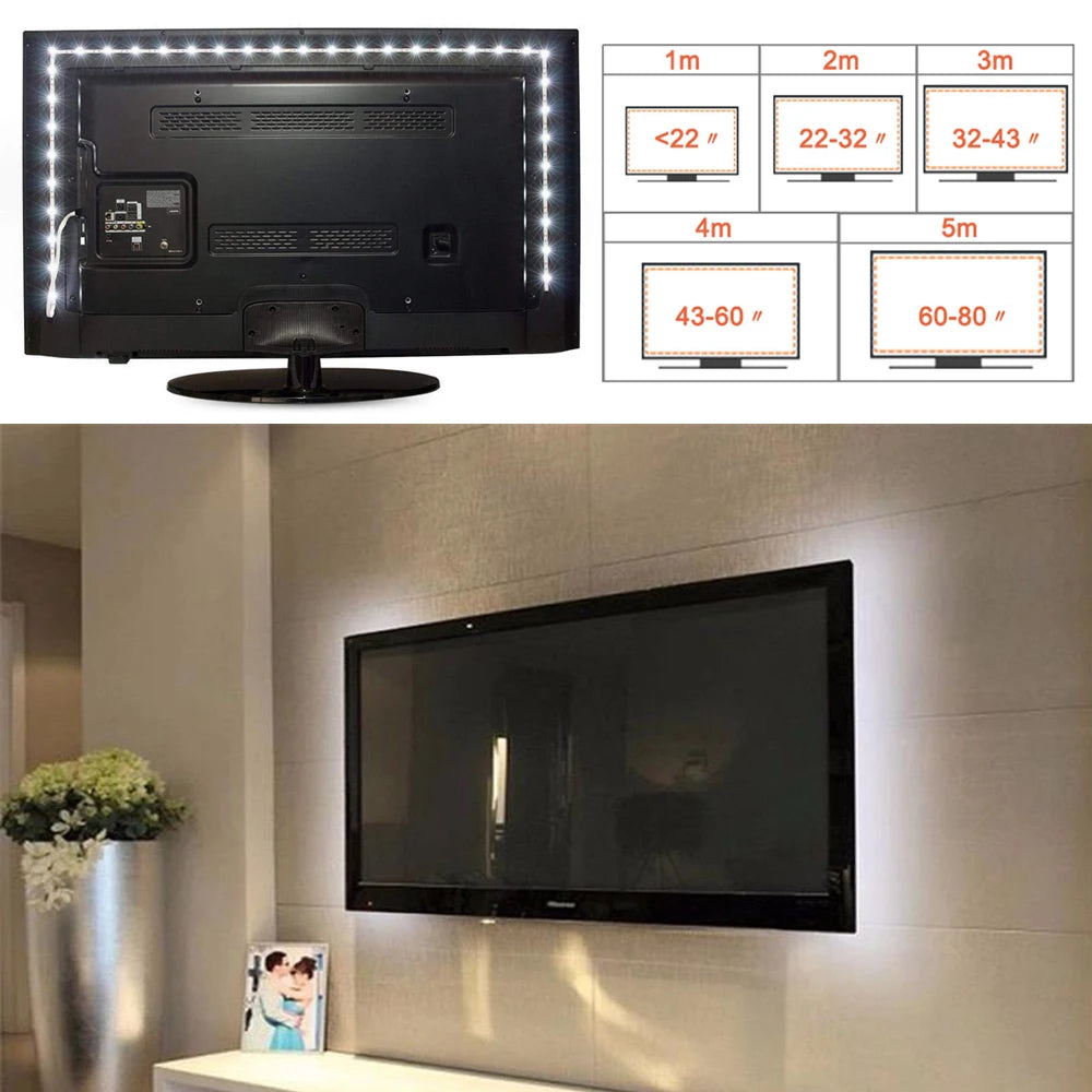 Bande LED flexible 5m installation cuisine