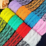 ruban dentelle filet brodé élégant décoration mariage couture tissu décoratif bordure artisanat