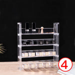 étagère acrylique transparente moderne rangement cosmétiques bocaux assaisonnement figurines pop