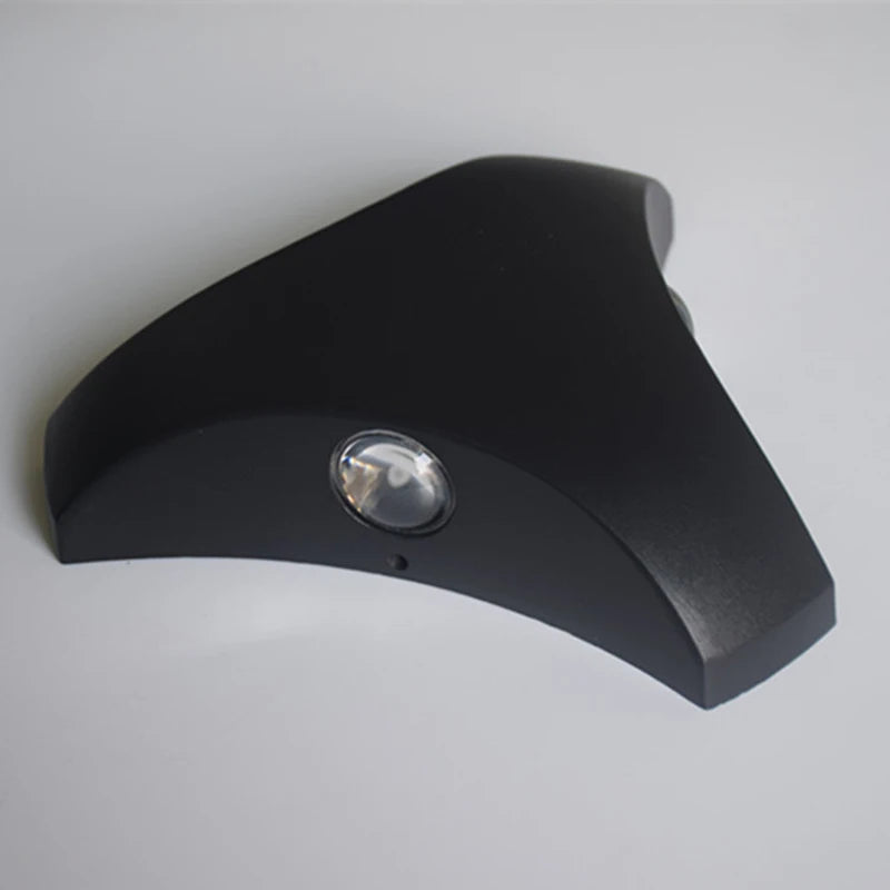 applique murale led moderne noir éclairage bas haut mur salle bains chambre salon