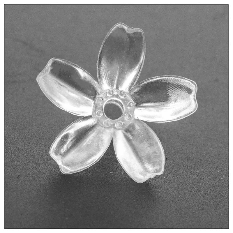 décorations noël fleurs transparentes petals modernes 100 pièces silicone souple LED vacances chambre