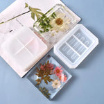 moules savon silicone géométriques modernes blanc rose gris jaune bleu