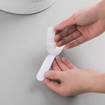 bandes antidérapantes adhésives transparentes 20x2cm modernes sols salle bain minimaliste pack 10pcs