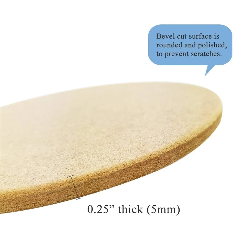 plateau séchage poterie marron texture grainée minimaliste fibre bois 12cm 15cm 20cm 25cm 30cm