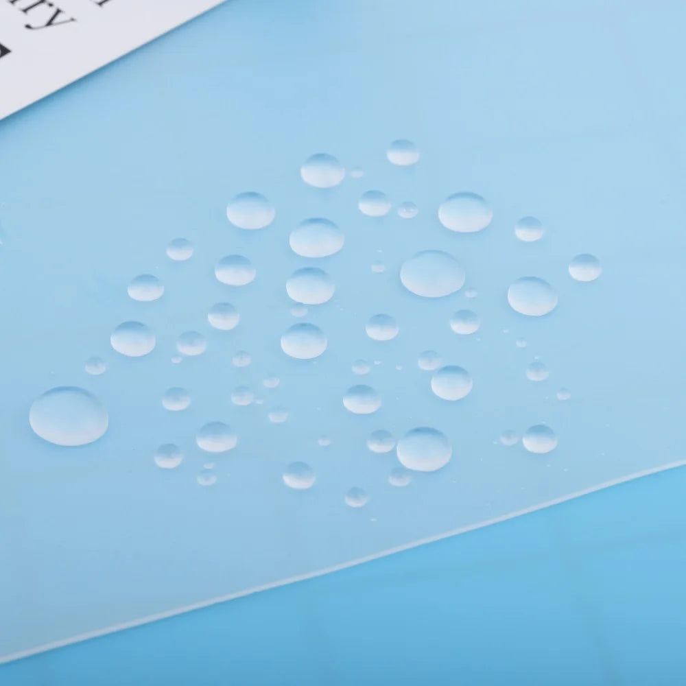 plaque silicone transparente moderne adhésive bleu rose outil fabrication époxy pinceau flacon peinture papier