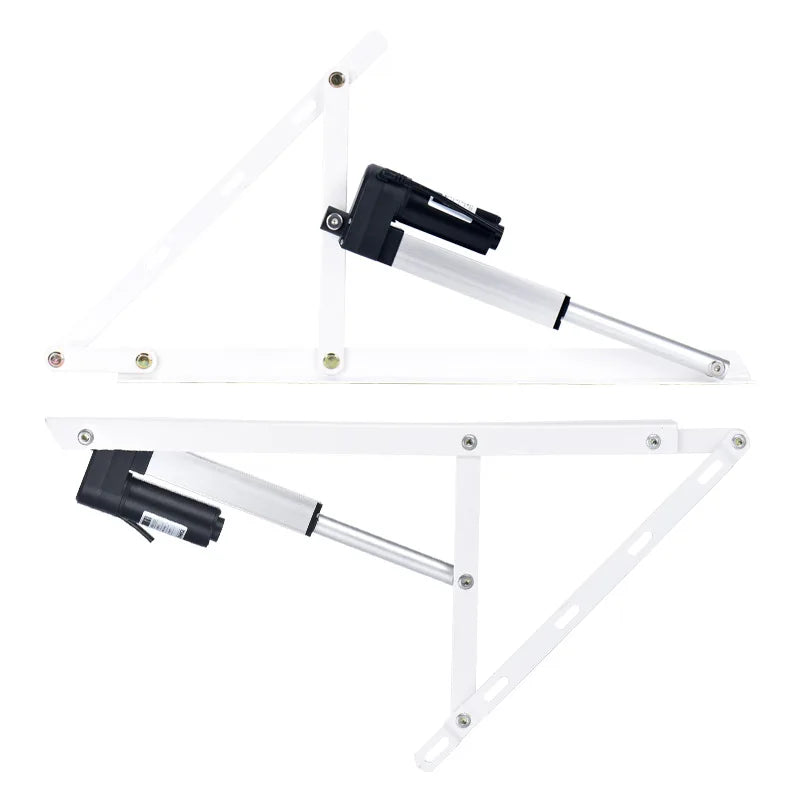 support charge électrique pliable blanc moderne moteur électrique lisses opaques lit