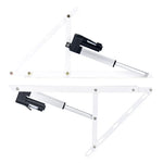 support charge électrique pliable blanc moderne moteur électrique lisses opaques lit