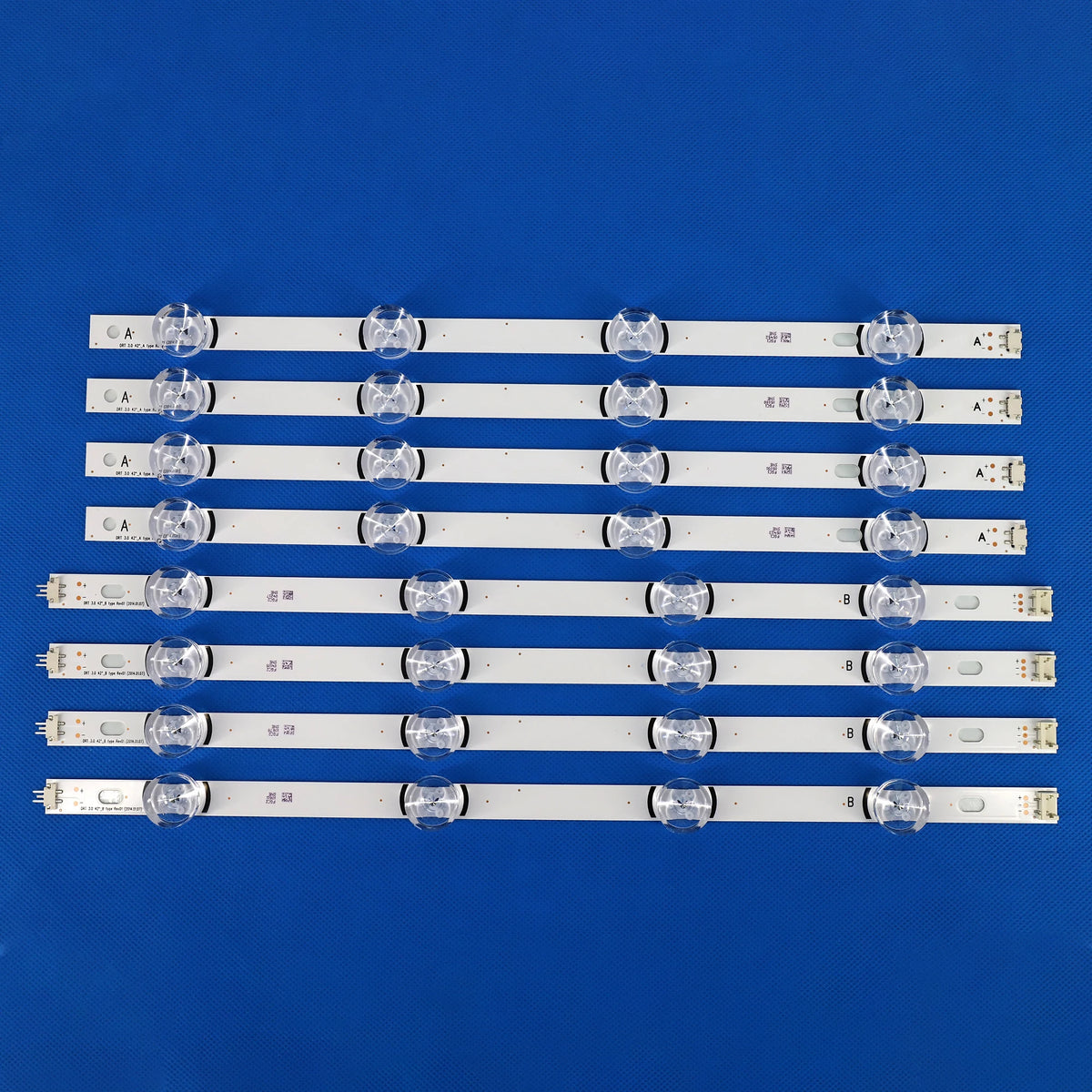bande lumineuse led blanc adhésif 42 pouces pièces 400 mm connecteurs électriques nouveaux