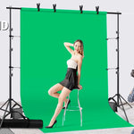 support fond photo noir lisse moderne clips tringles sac transport 300cm 260cm photo studio