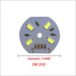 plaque led 5v blanc matrice diodes modernes 1w 2w 3w 5w 10w 12w