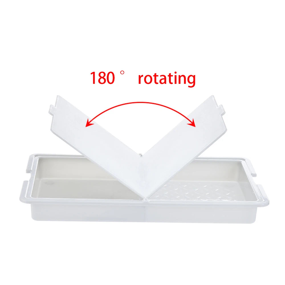 planche découper pliable bac intégré blanc gris cuisine moderne utilitaire 35cm 20cm 4cm