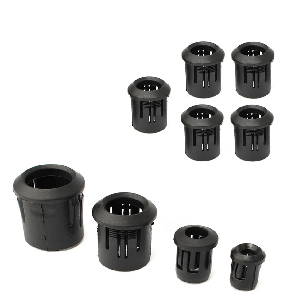 supports diode clip plastique noir 24v lvd 100 500 pièces 10mm 8mm 5mm 3mm