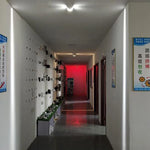 éclairage led moderne aluminium spirale tunnel rectangle décoratif fixations inclusées