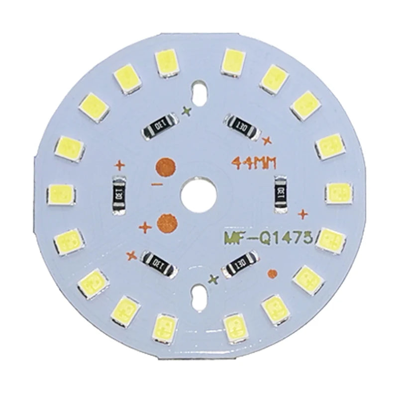 plaque led 12w 15w 18w 3w 6w 9w blanc circulaire moderne dc12v