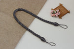 corde rideaux moderne or gris anneaux torsadée polonais accessoires décoration maison