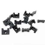 clips fixation noir pratique vis tableau bois bricolage clips vis