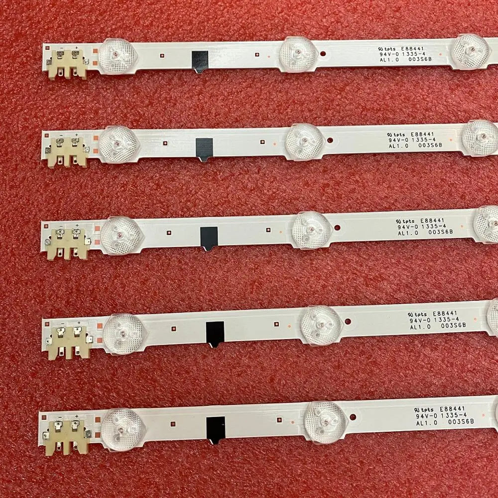 bande lumineuse led blanc moderne fixation connecteurs électriques téléviseur rétroéclairage aluminium unique