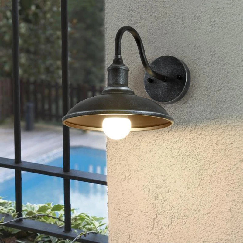 lampe murale vintage cuivre silver métal fixée mur ancien éclairage chambreOpaque sans ampoule
