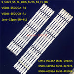 bandes led blanc moderne caps protection transparents professionnel autonome