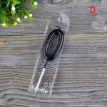 bougies numériques anniversaire noires décoration gâteau moderne adhésif
