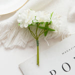 bouquets fleurs artificielles mixte couleur intérieur décoration mariage anniversaire baby shower festive
