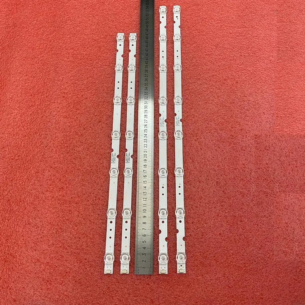 bande lumineuse led blanche moderne adhésive fixe télévision réutilisable aluminium connecteur transparent