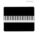 tapis souris caoutchouc notes musicales piano noir blanc durable minimaliste moderne