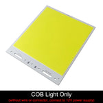 panneau led blanc moderne 180x173mm clips câble adaptateur secteur
