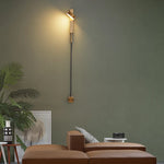 lampe murale ajustable moderne noir doré gris vert éclairage quotidien chambre salon salle manger
