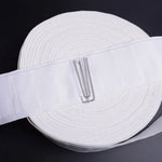 ruban plissé blanc tissé moderne métalliques accessoire rideau 10 mètresversible crochet attache