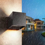 applique murale moderne 12w noir étanche fixée mur contemporaine opaques