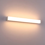 lampe salle bains éclairage blanc moderne fixe mur 220v led 55cm aluminium