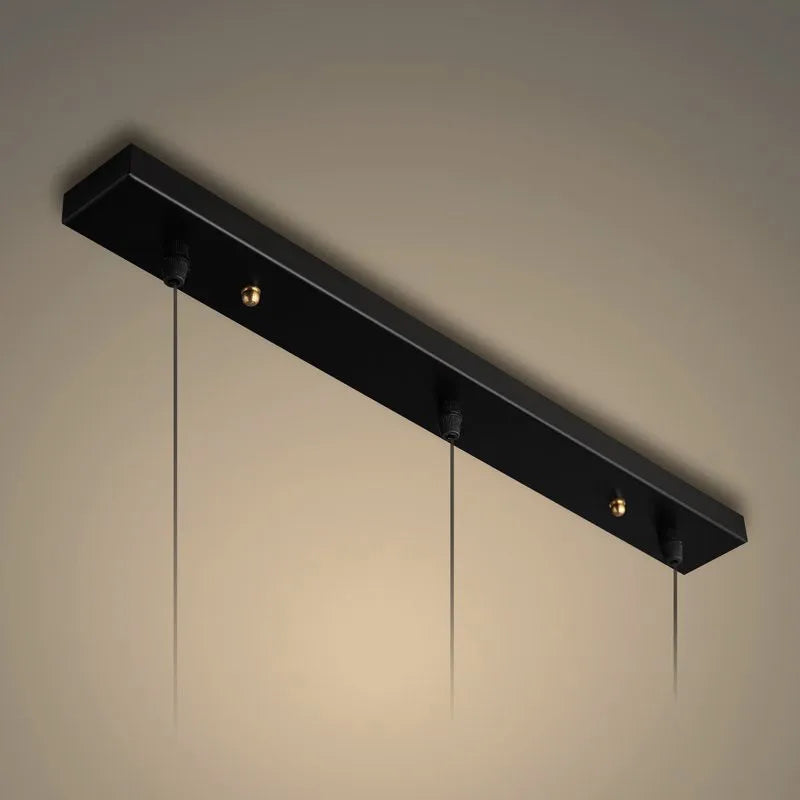 Base de suspension en fer pour projet éclairage maison