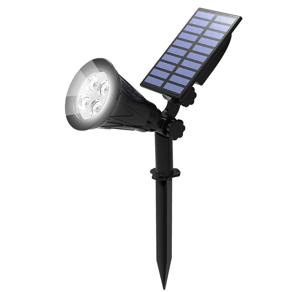 projecteur solaire ip65 led éclairage extérieur moderne certifié rohs cem autoinstallationurgence