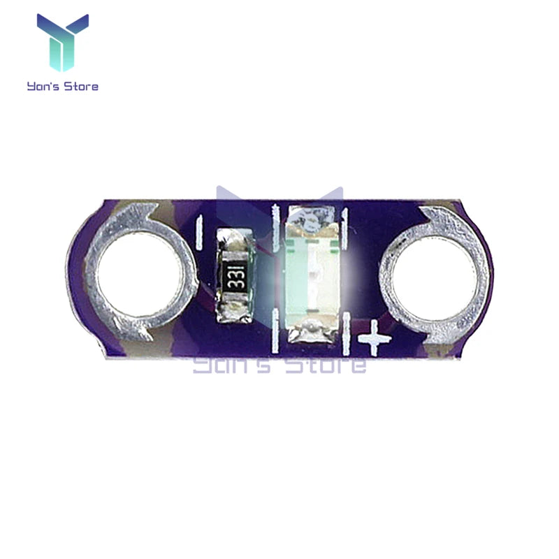 modules led violet transparent imprimés électronique diodes conducteurs électroniques 3v 5v 40ma kit bricolage