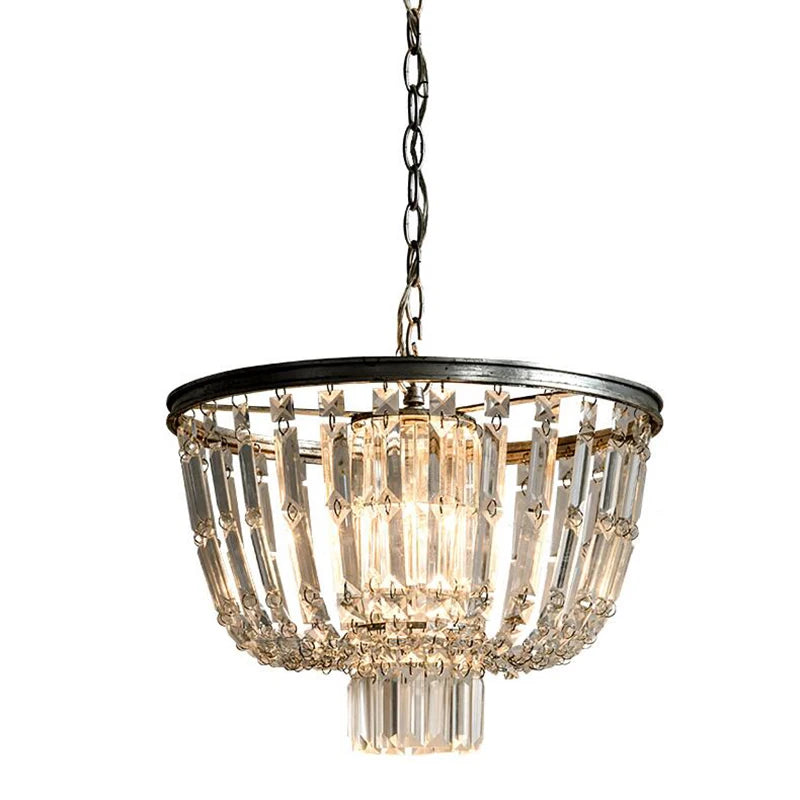 lustre classique cristal transparent doré rangs haute qualité autonome certification sécurité