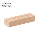 support photo bois naturel pinces cartes table numbers holder minimaliste bleu