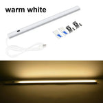 lampe led 5v blanc moderne adhésive 30 40 50 cm sensorielle usb 2mètres
