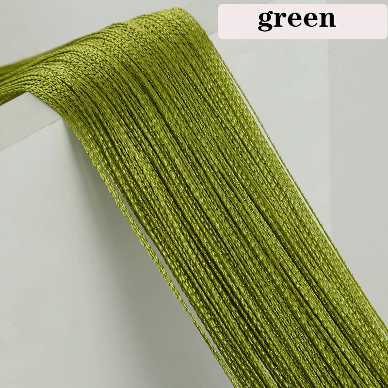 rideaux decoratifs moderne semi transparents franges violet blanc cassé rouge vert bleu rose beige