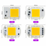 plaque led 10w 20w 30w 50w blanc froid chaud smart ic diy aluminium moderne