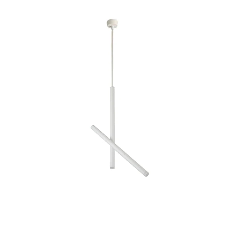 Suspension lumineuse moderne 10W blanc noir 90 260V flux 249 2000 lisse