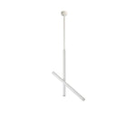 Suspension lumineuse moderne 10W blanc noir 90 260V flux 249 2000 lisse