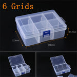 boîtes rangement transparentes modernes compartiments pliables poignées organisation bijoux vis pratiques plastique