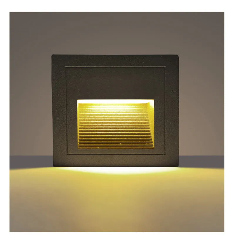 lampe sol moderne noir gris blanc rayures horizontales 5w led 85265v