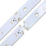 bande led 49 pouces blanc moderne 980mm lumières connecteurs