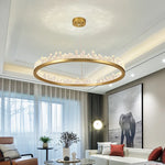 Suspension lumineuse moderne or blanc pendants coniques élégante salon chambrehôtel