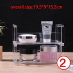 étagère acrylique transparente moderne rangement cosmétiques bocaux assaisonnement figurines pop